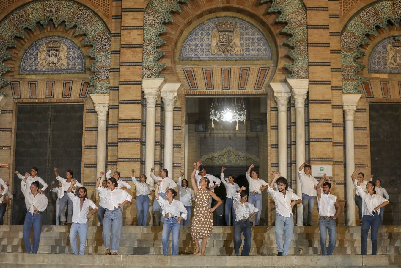 La bailaora Sara Baras fuela encargada de dar el pregón de esta edición de la Bienal de Flamenco de Sevilla