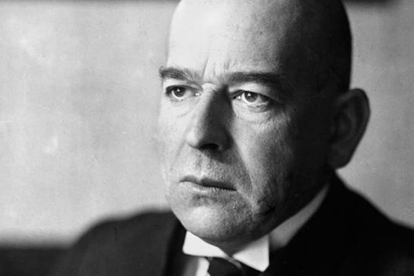 El pensador alemán Oswald Spengler