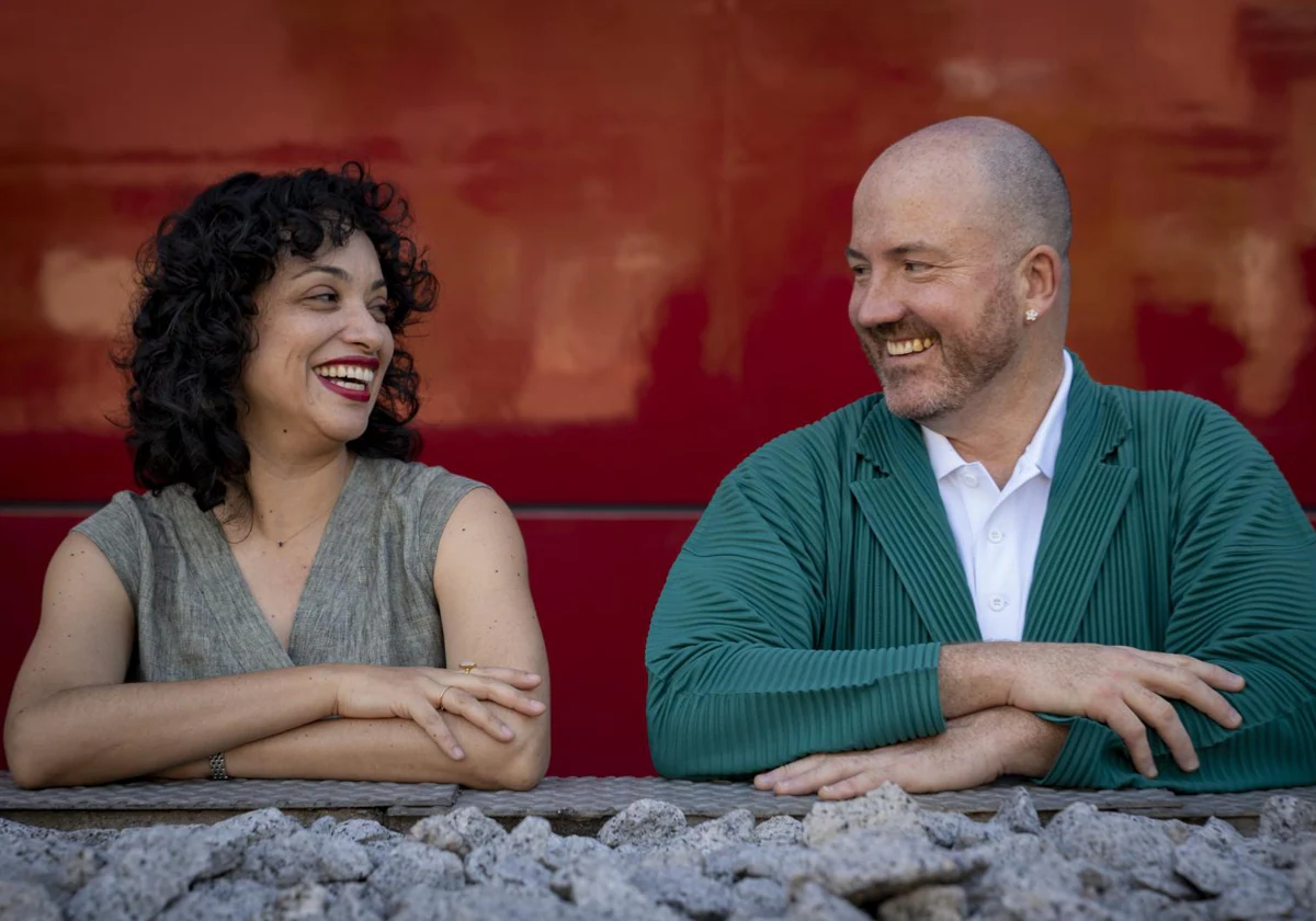 Manuel Segade y Amanda de la Garza, director y subdirectora artística del Museo Reina Sofía