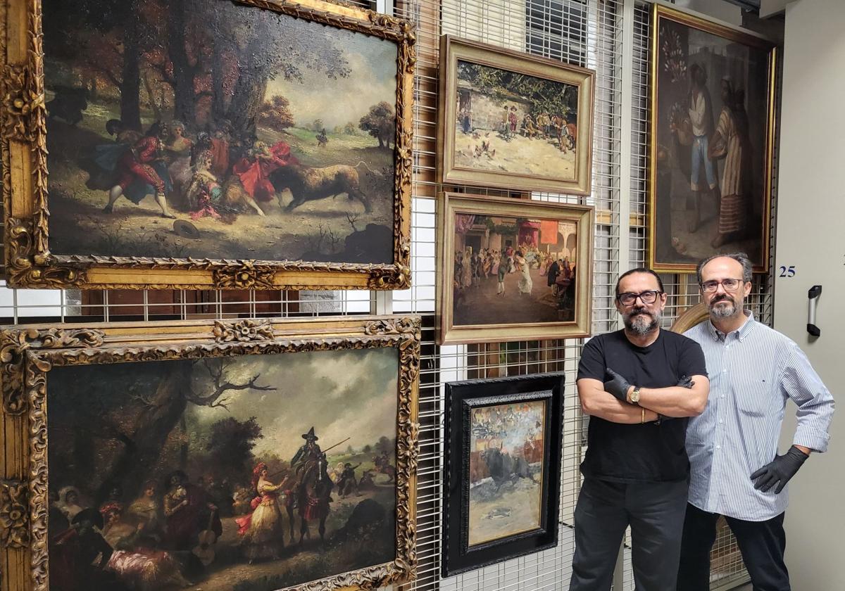 Dos conservadores de la Casa de Colón con cuadros expoliados a Pedro Rico