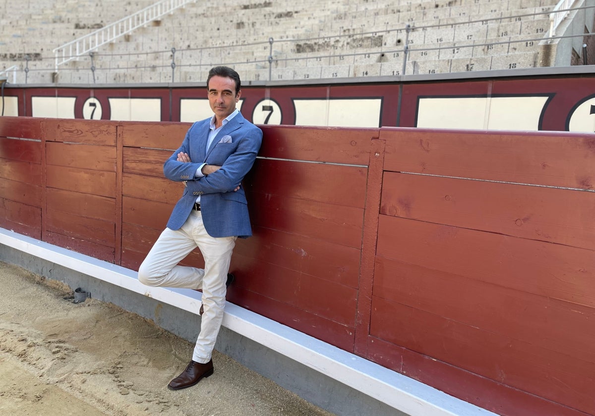 Ponce en Las Ventas durante la entrevista