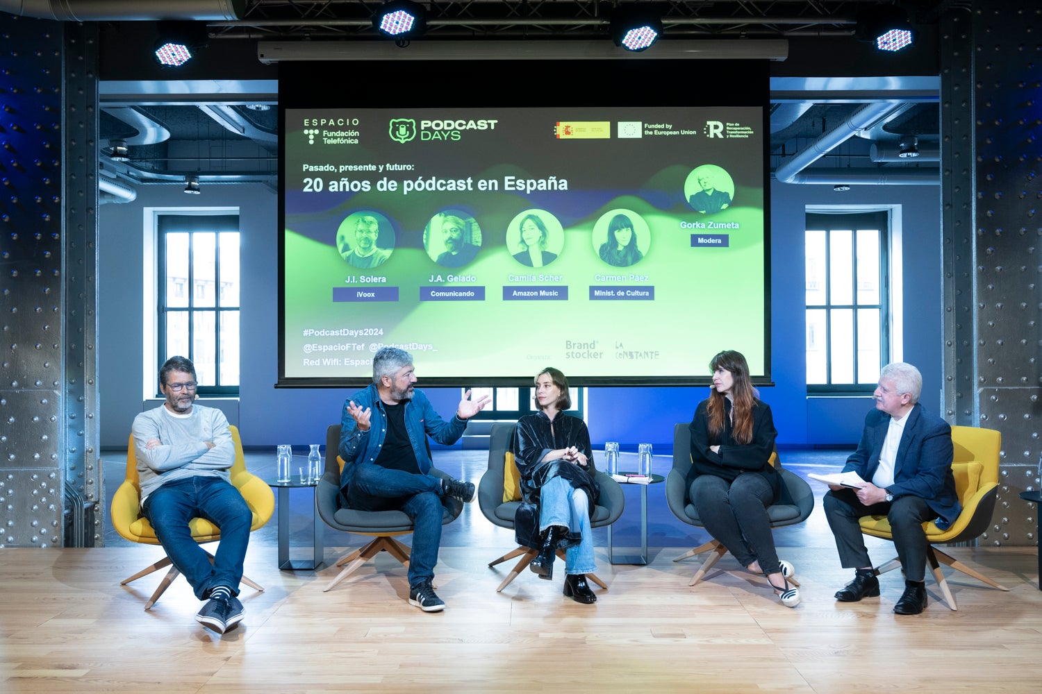 Un momento de la presentación del evento