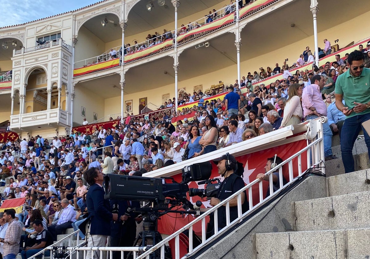 Las cámaras de OneToro el pasado San Isidro