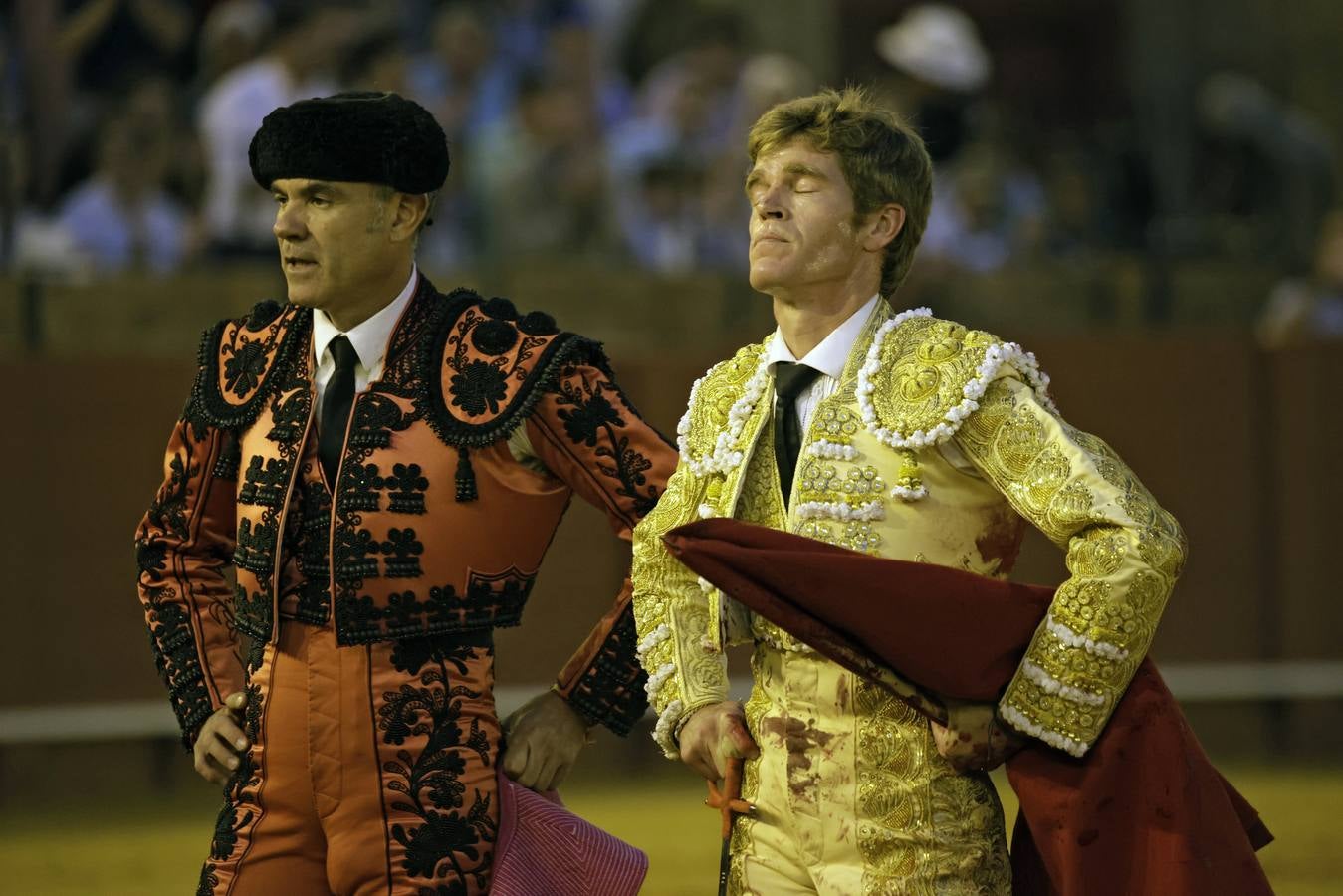 Borja Jiménez, en la segunda corrida de la Feria de San Miguel de Sevilla 2024