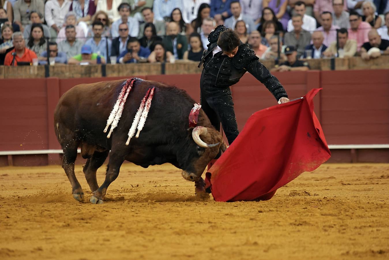 Roca Rey, en la segunda corrida de la Feria de San Miguel de Sevilla 2024