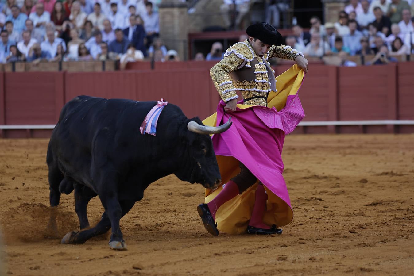 Juan Ortega, en la tercera corrida de la Feria de San Miguel de Sevilla 2024