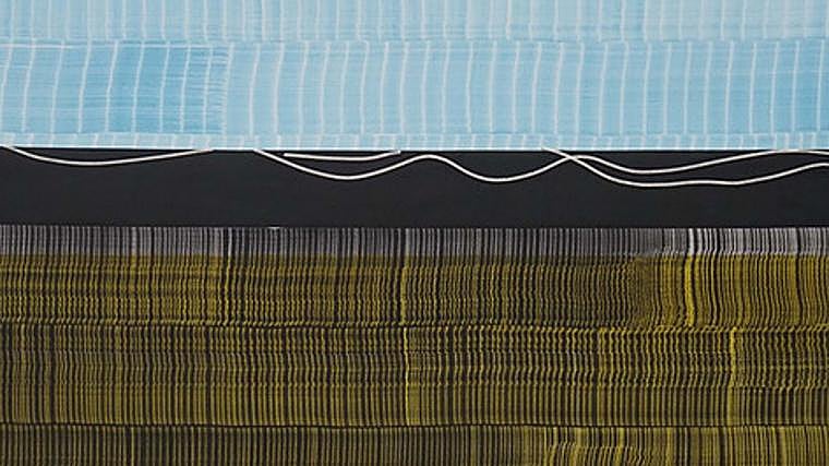 Fragmento de 'Tres mares', de Juan Uslé