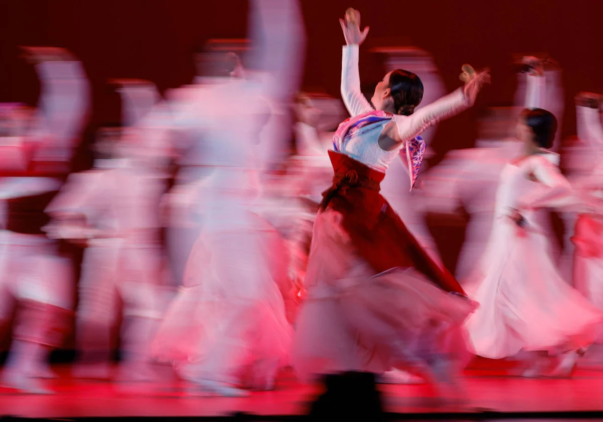 Una imagen del espectáculo del Ballet Español de la Comunidad de Madrid