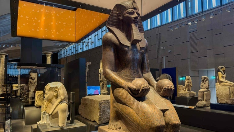 Apertura parcial «de prueba»  del Gran Museo Egipcio en Giza