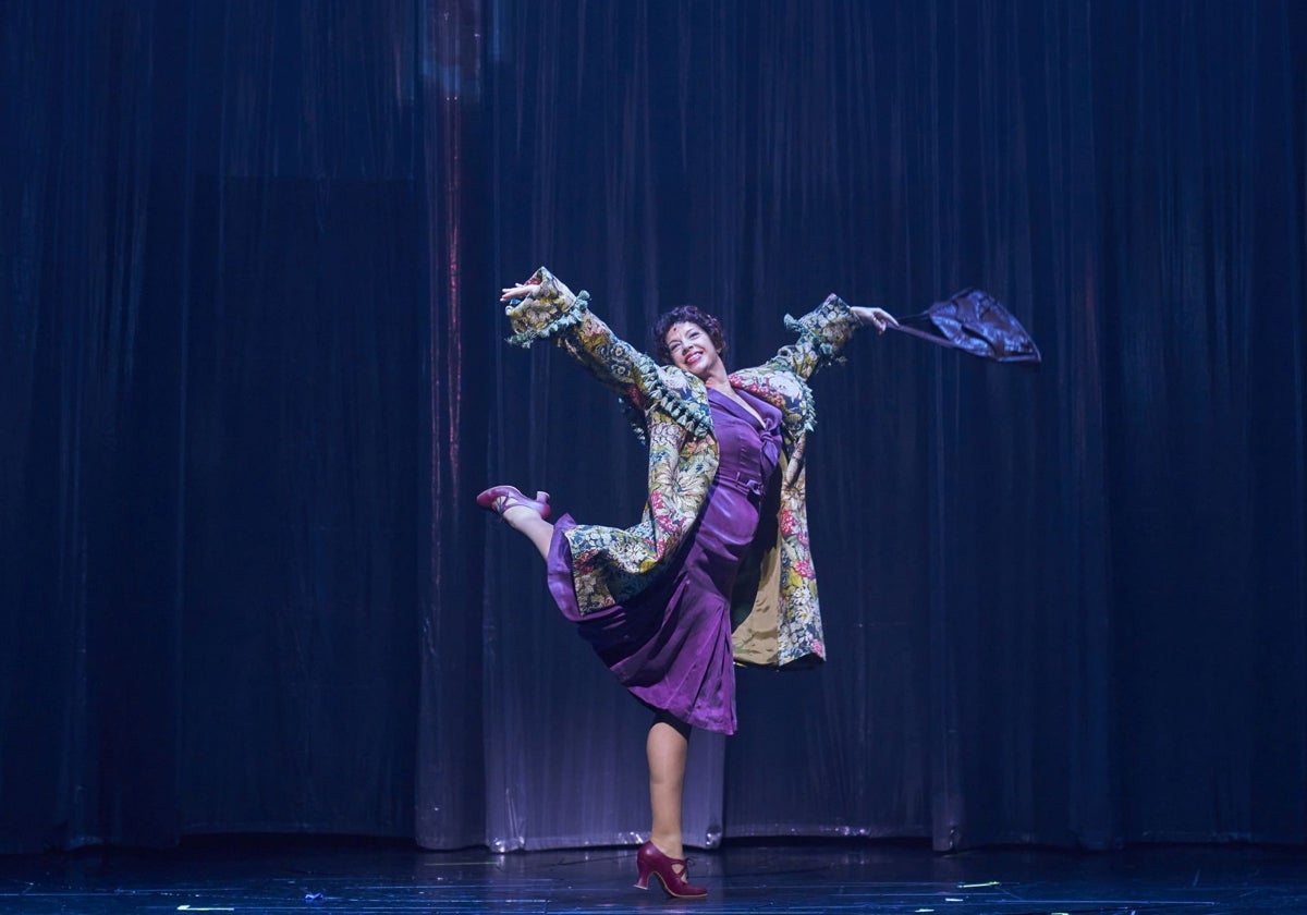 Marta Ribera, en una escena de 'Gypsy'