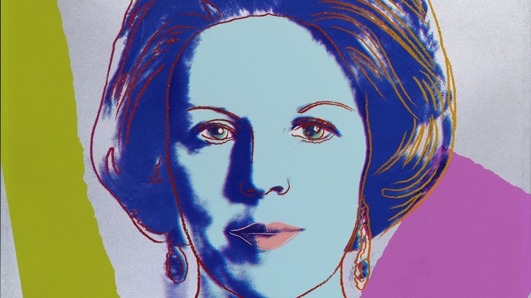 Beatriz de Países Bajos, por Warhol