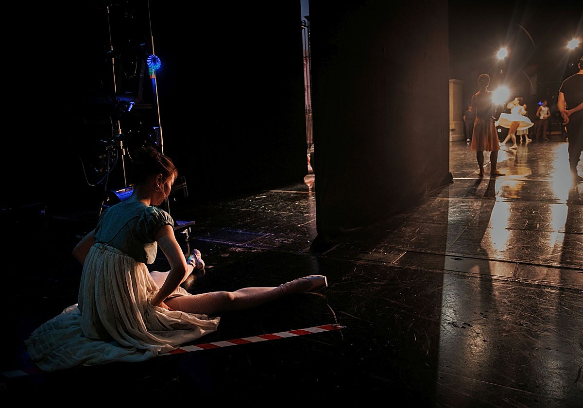 Los bailarines del San Francisco Ballet durante un ensayo técnico