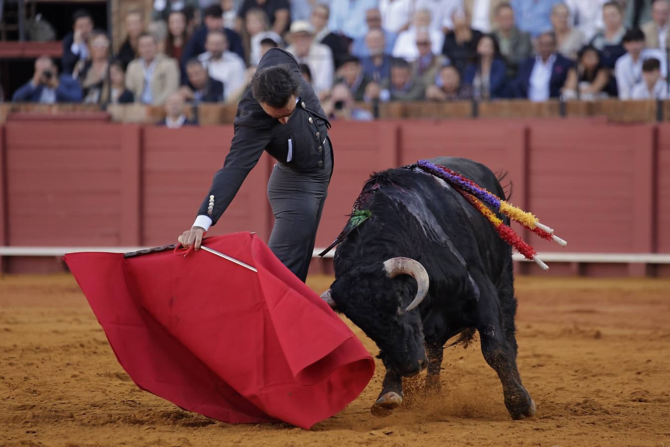 Imágenes del festival taurino a beneficio de Los Gitanos y que ha contado con la presencia de Curro Romero en los tendidos