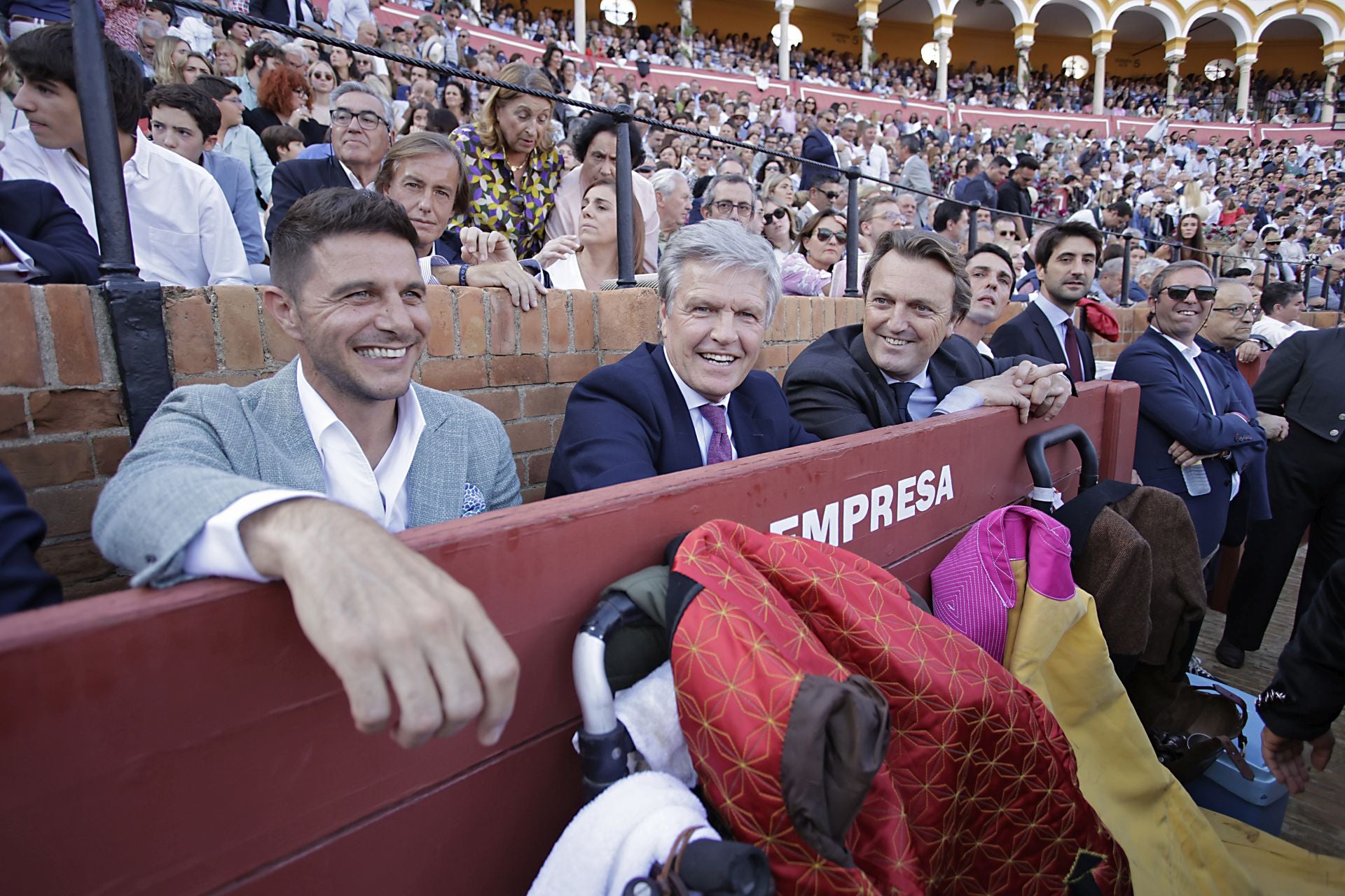 Joaquín Sánchez, Juan Antonio Ruiz Espartaco y Raúl Gracia 'El Tato'