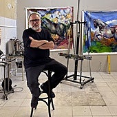 'El verdor terrible': El GPS pictórico de Abraham Lacalle no recalcula ruta