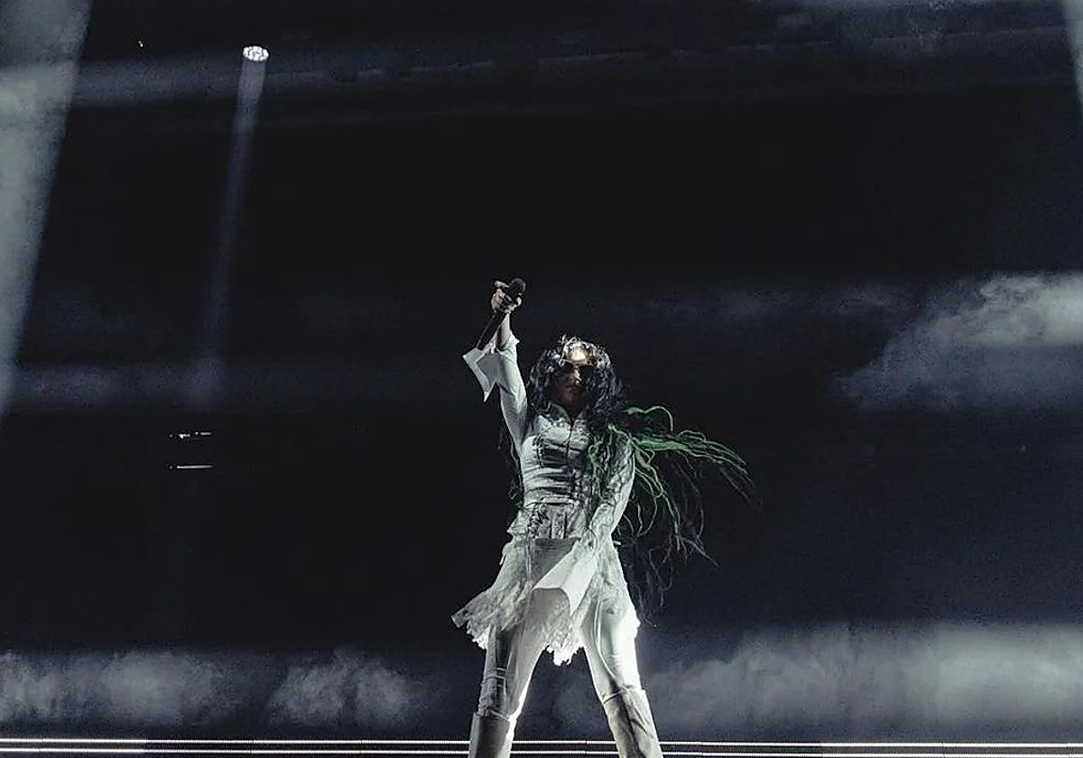 Charli XCX, el año pasado durante su actuación en el festival