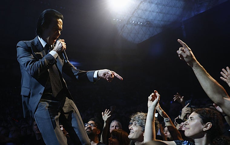 NIck Cave, en el Palau Sant Jordi