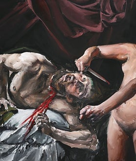 Imagen secundaria 2 - En las imágenes, algunos de los lienzos de Santiago Ydáñez presentes en su muestra del CEART