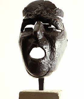 Imagen secundaria 2 - De arriba abajo, 'Une fois et pas plus', de Corinne Mercadier; ‘Sans titre (nuées et soleil)’, obra de 1855 de Víctor Hugo; y ‘Máscara de Montserrat gritando’ (1939), de Julio González