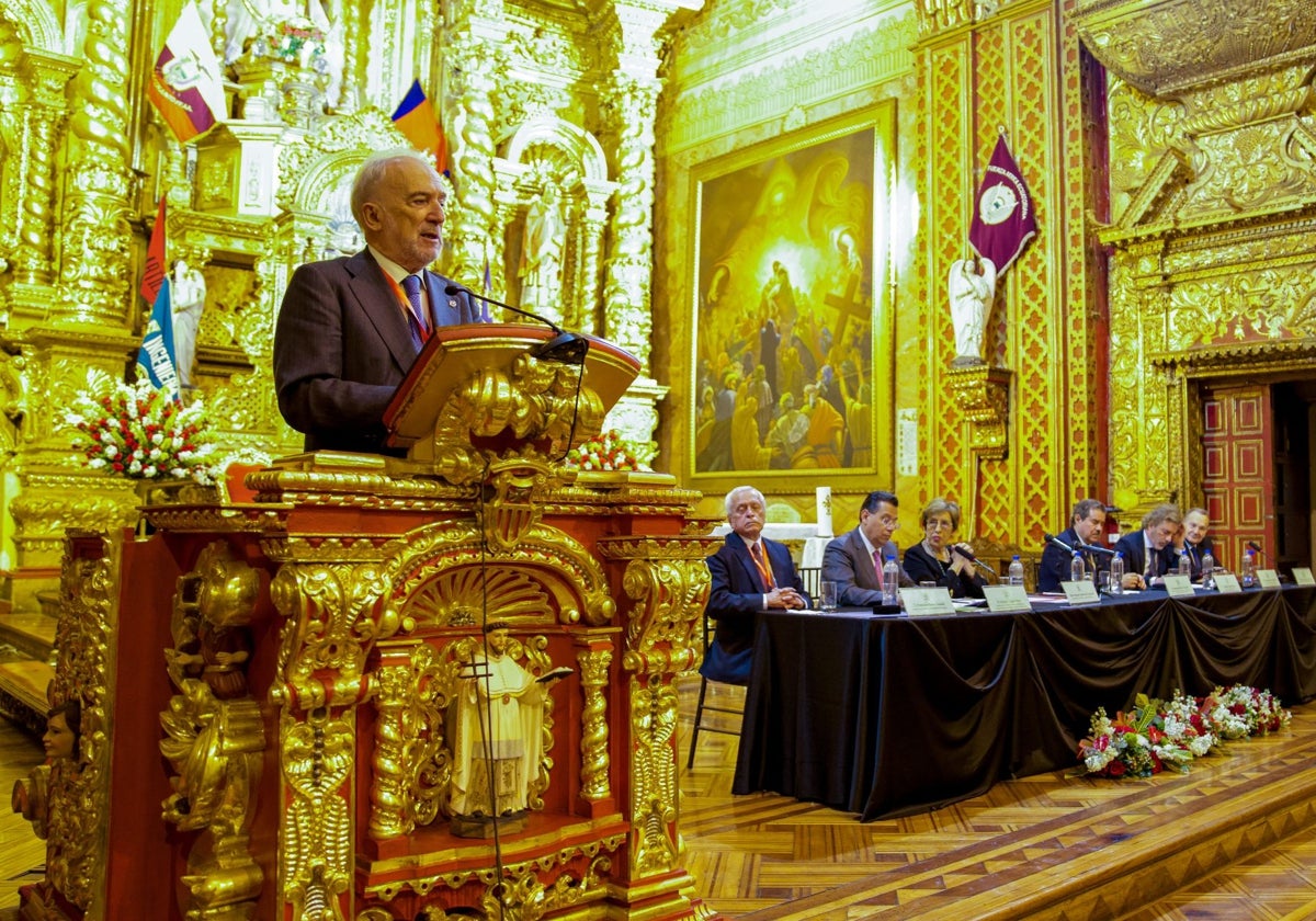 Santiago Muñoz Machado, director de la RAE, interviene en el congreso