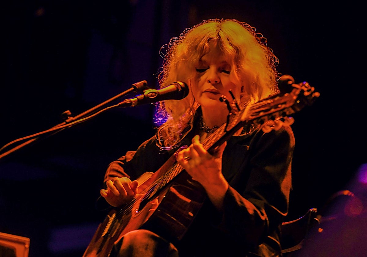 Jessica Pratt, durante su actuación en Barcelona