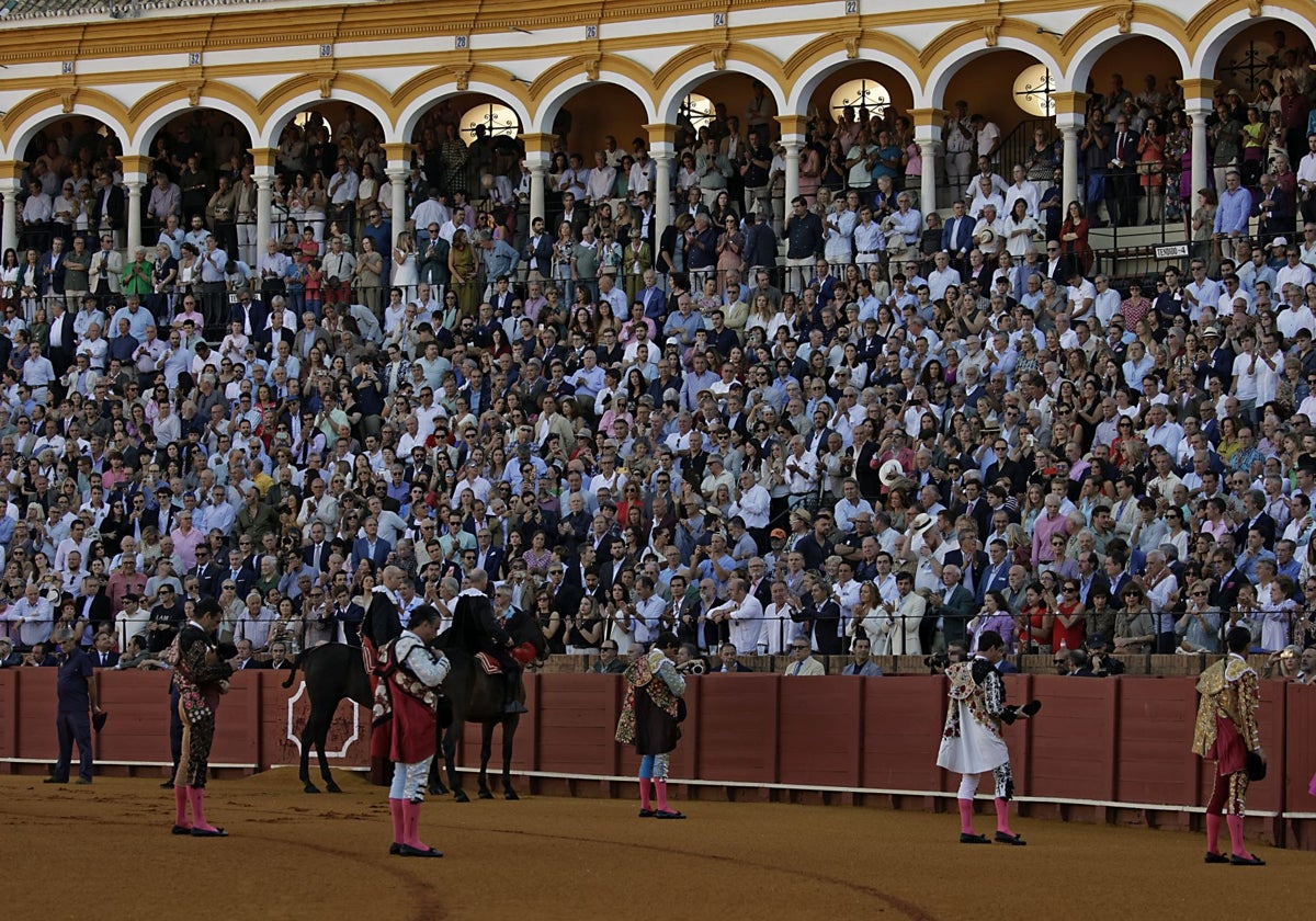 Corrida en la Feria de San Miguel de la Maestranza el pasado mes de septiembre