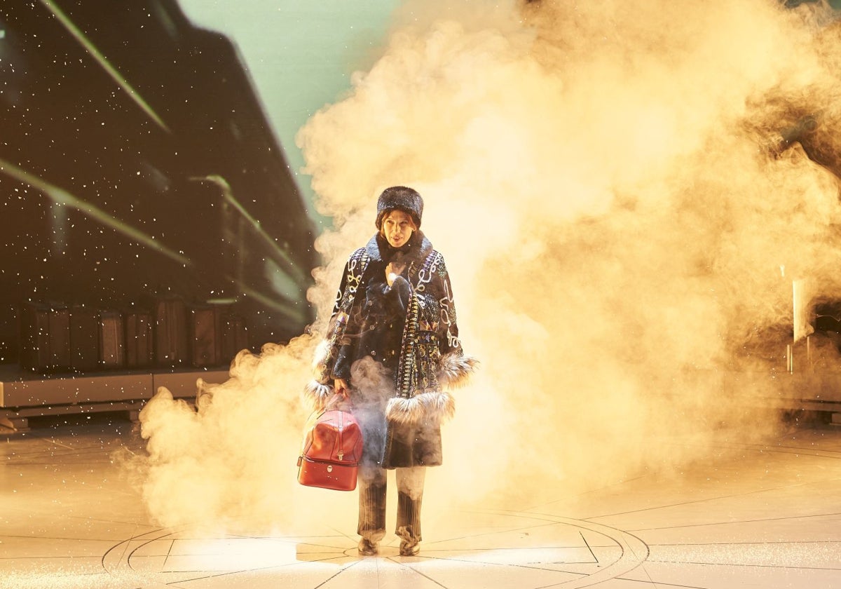 Ariadna Gil, en una escena de ''Ana Karenina'