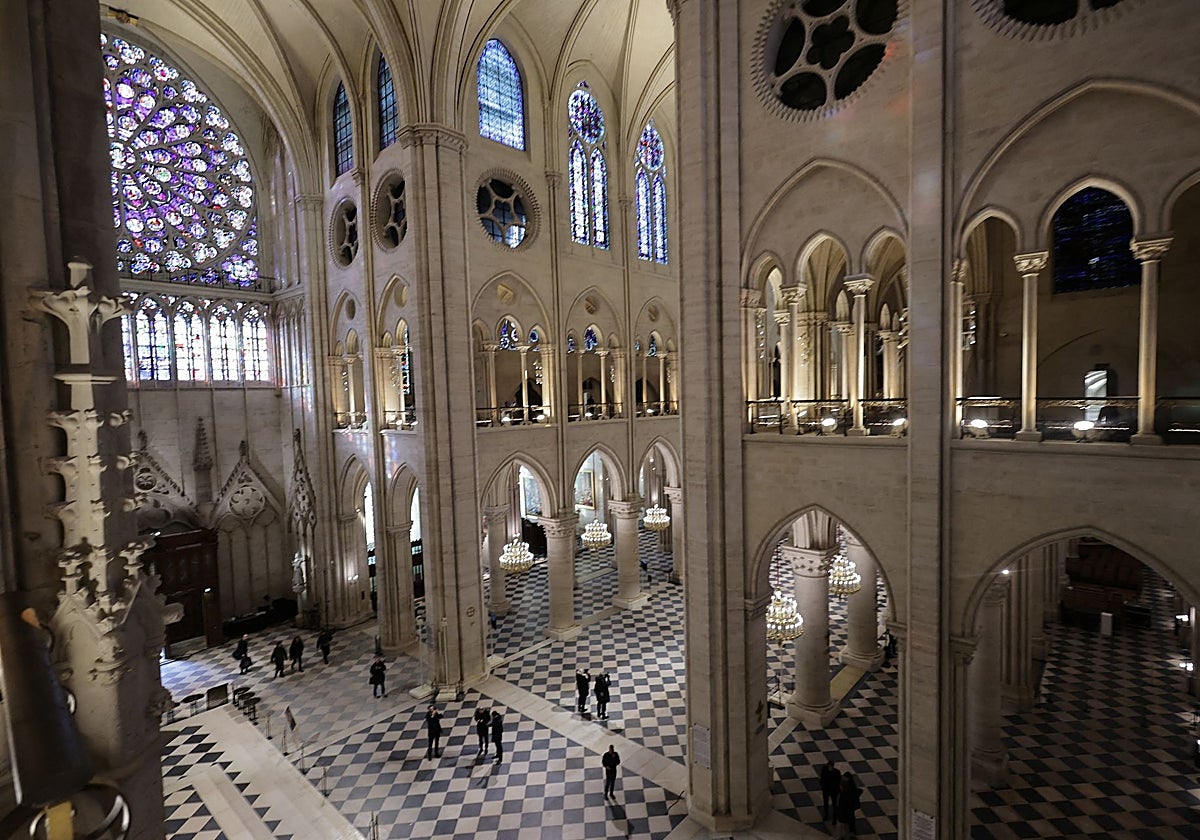 Interior de Notre Dame