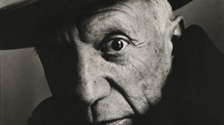 'Pablo Picasso en La Californie'