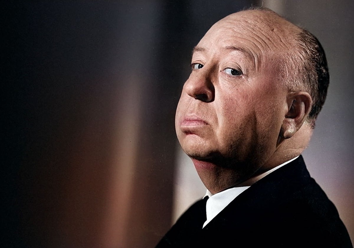 El cineasta Alfred Hitchcock