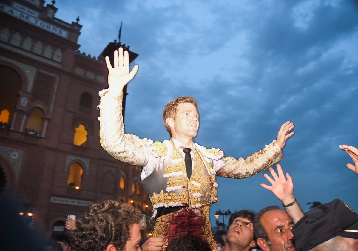 Puerta grande de Borja Jiménez en Las Ventas