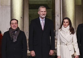 Los Reyes estrenan su viaje a Italia en la colina del Gianicolo