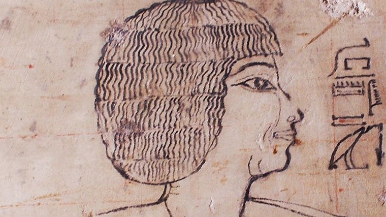 El grafito manchado con barniz