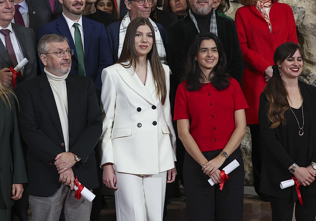 La infanta Sofía preside su primer acto en solitario.