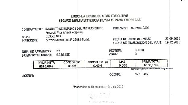 Imagen después - El escándalo de las facturas: «Excavan en la tumba de un visir para vivir ellos como visires»