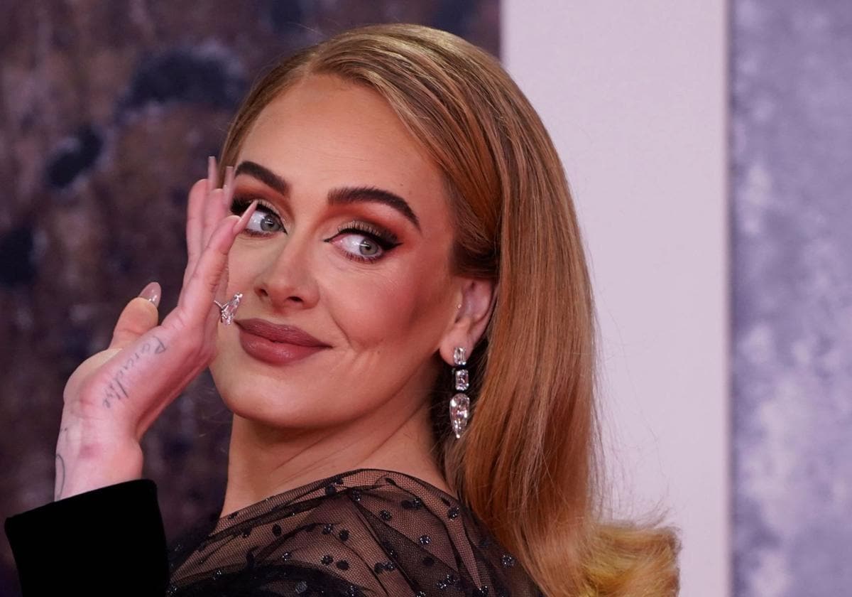 La cantante Adele, en una foto de 2022