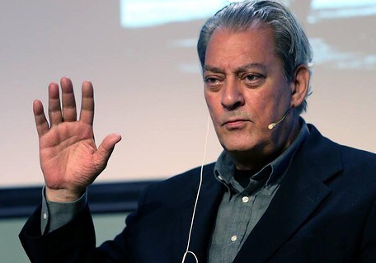 El escritor norteamericano Paul Auster (Newark, Nueva Jersey, 1947-Brooklyn, Nueva York, 2024)