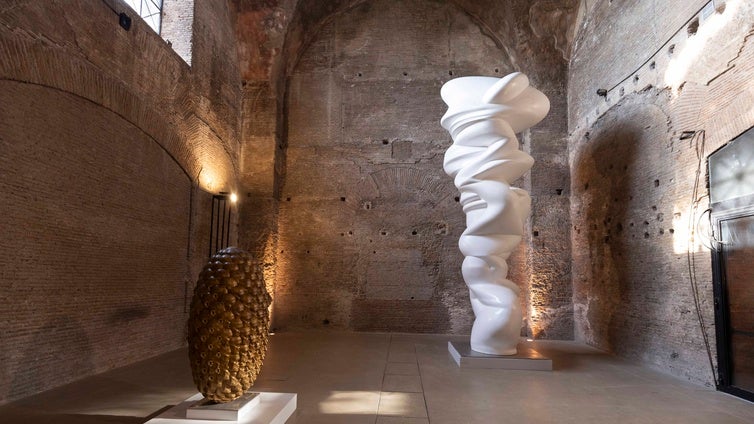 'Infinitas y bellísimas formas' de Tony Cragg en las Termas de Diocleciano