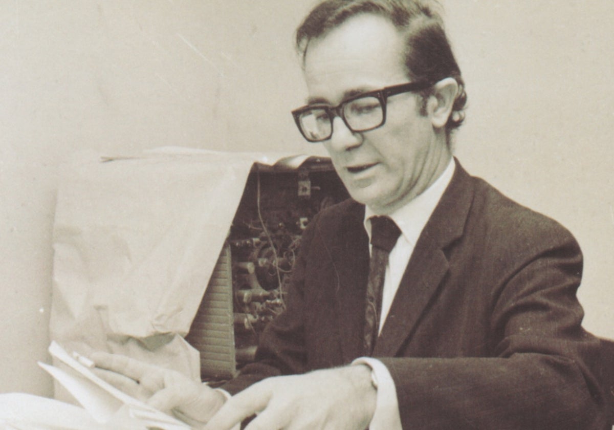 El escritor argentino Rodolfo Walsh (1927-1977)