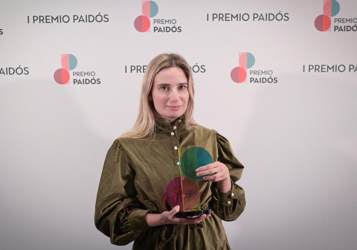 Tamara Tenenbaum, ganadora de la primera edición del Premio Paidós