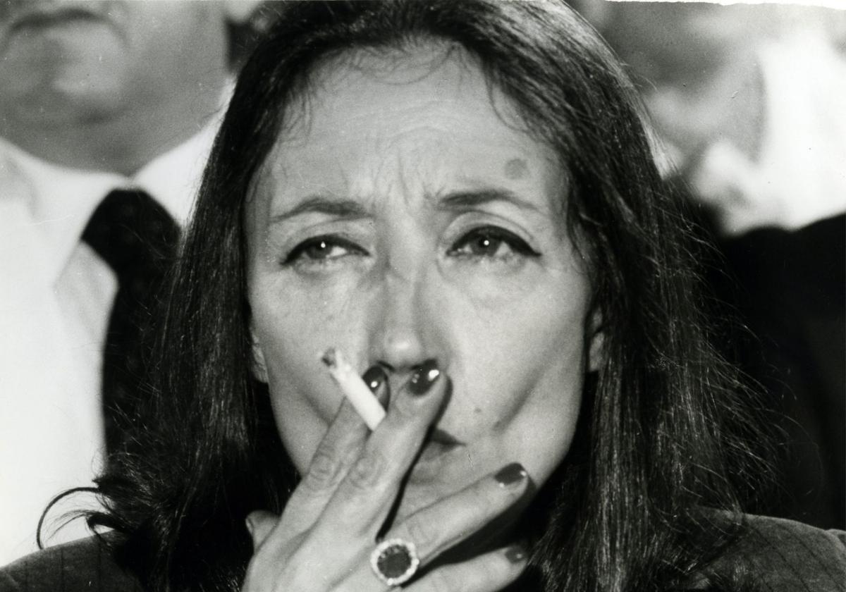 Oriana Fallaci, fotografiada en 1953