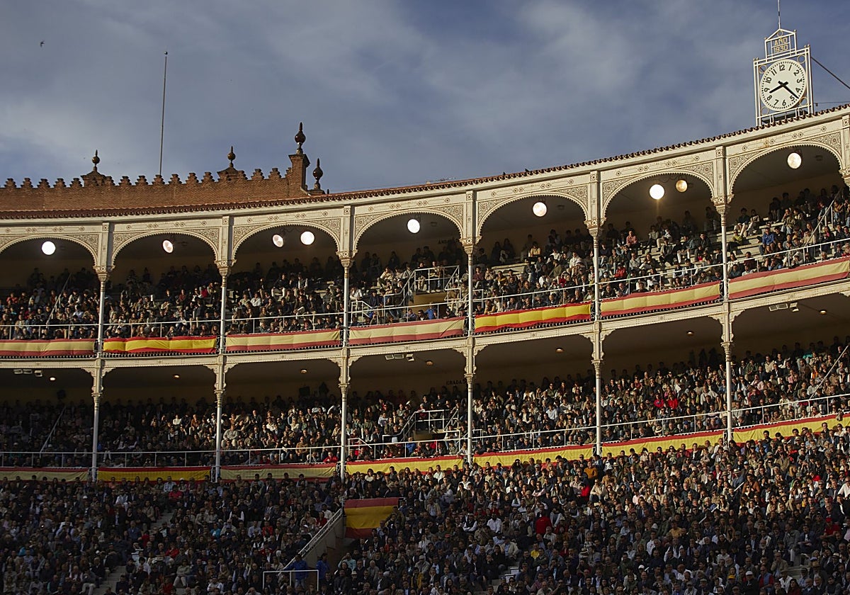 Los tendidos de Las Ventas, en tarde de feria