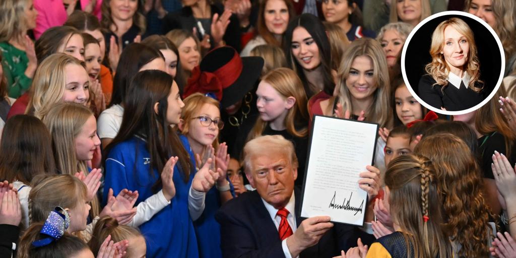 J.K. Rowling felicita a Trump por su orden contra las mujeres trans: «Enhorabuena a quienes intentaron destruir los derechos de mujeres y niñas»