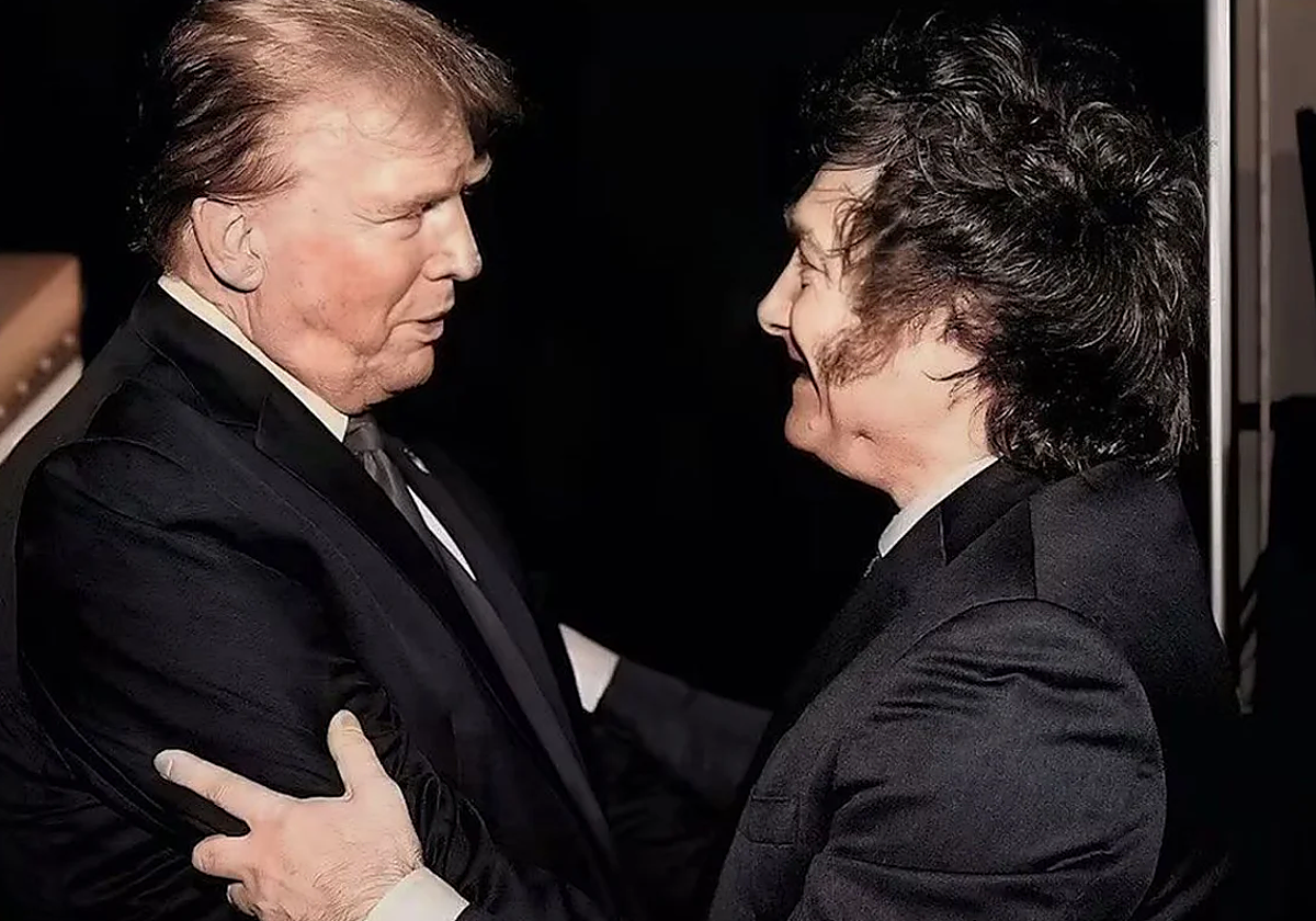 Donald Trump y Javier Milei