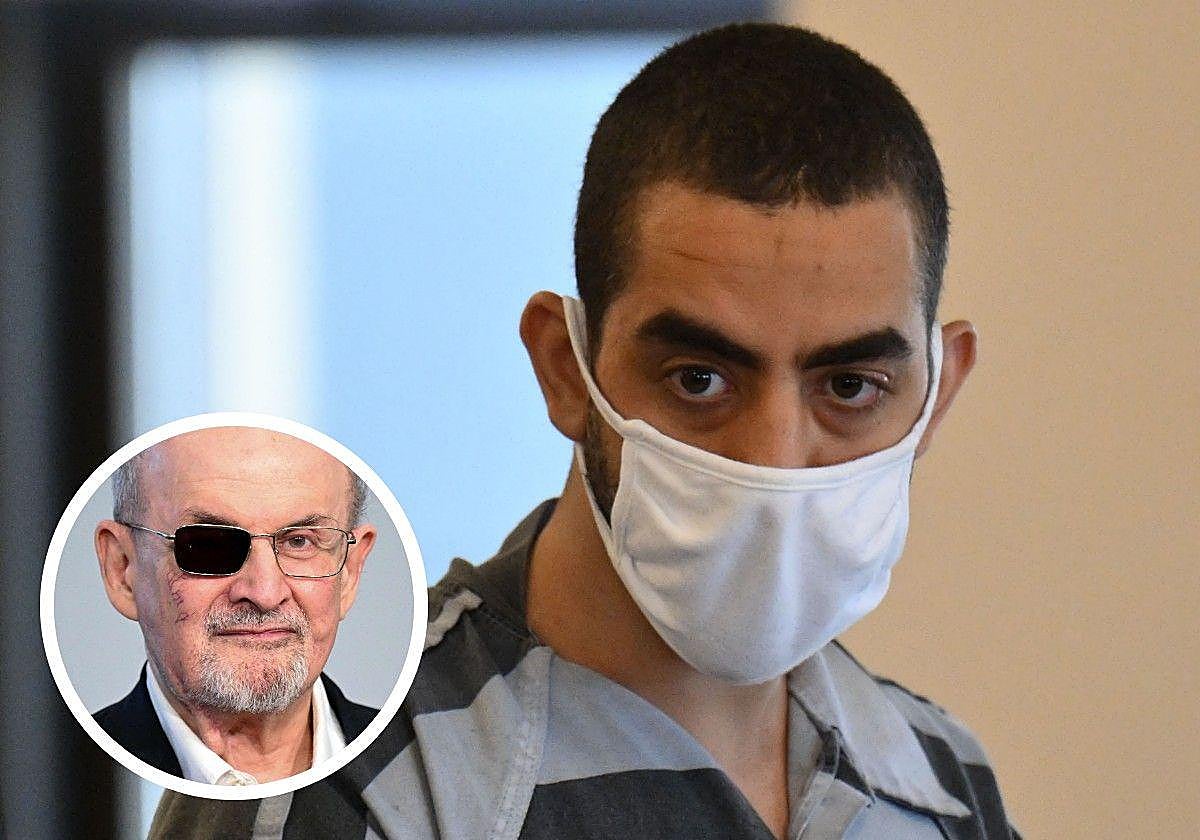 Declaran culpable al islamista que intentó asesinar a Salman Rushdie y se enfrenta a 25 años de prisión