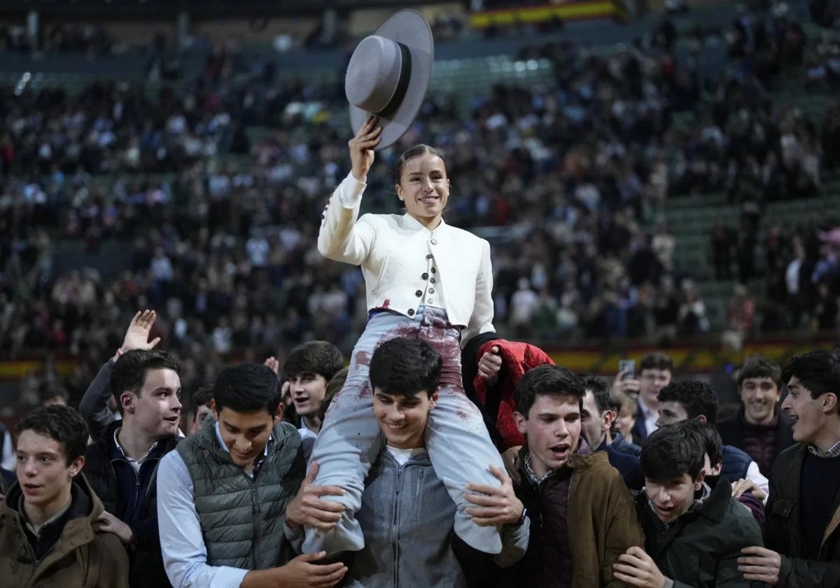 Olga Casado en el festival de Vistalegre