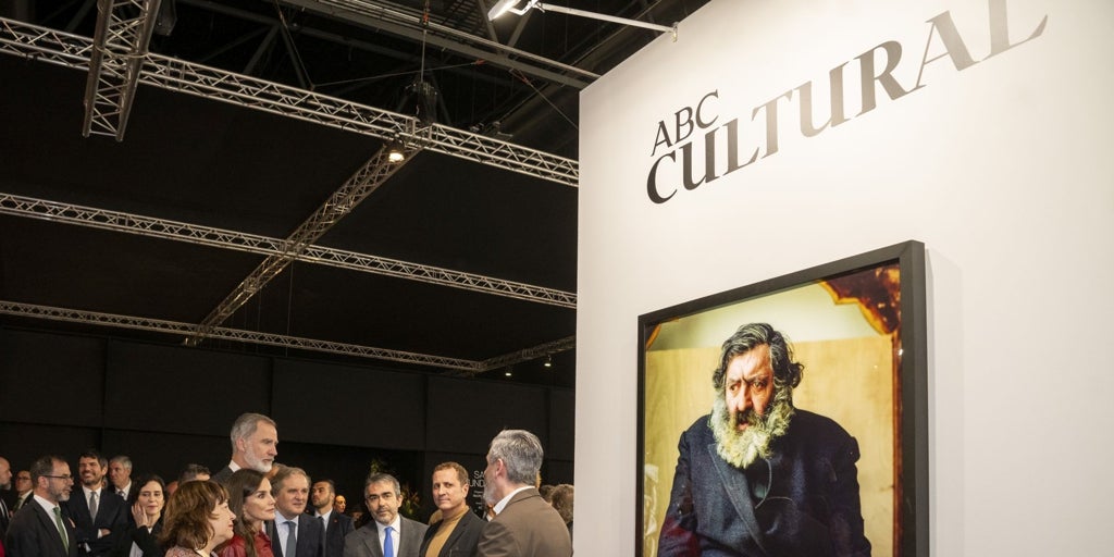 Los Reyes, en el homenaje a Pierre Gonnord de ABC Cultural en ARCO