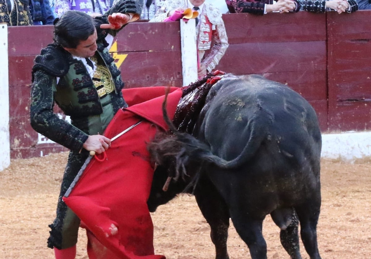 Molinete de Juan Ortega en el sexto toro de La Ventana