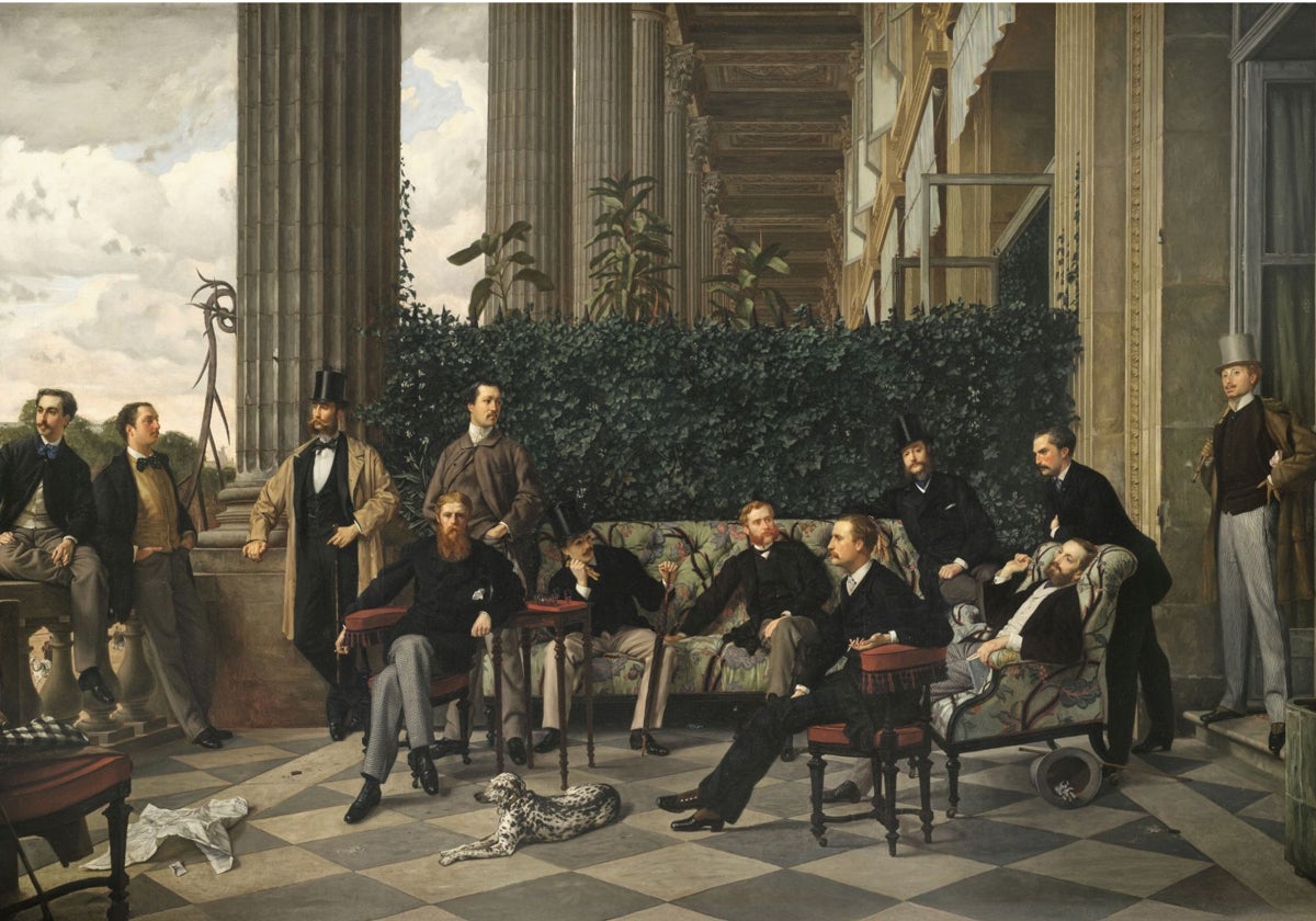 'El Círculo de la Rue Royale', de James Tissot