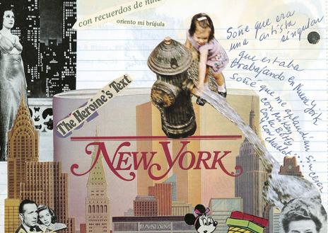 Imagen secundaria 1 - La exposición 'Carmen Martín Gaite y el collage' muestra los collages que elaboró para su hija en forma de diario entre 1980 y 1981, durante un viaje entre Nueva York y Los Ángeles